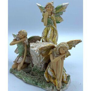 Woodland Fairies 3 Whimsical Dreaming Stand 5.5 Inches Enchanting Figurines